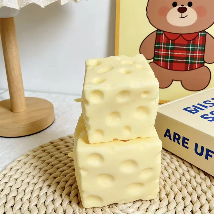 Giant Cheese Squishy – Single & Multipacks