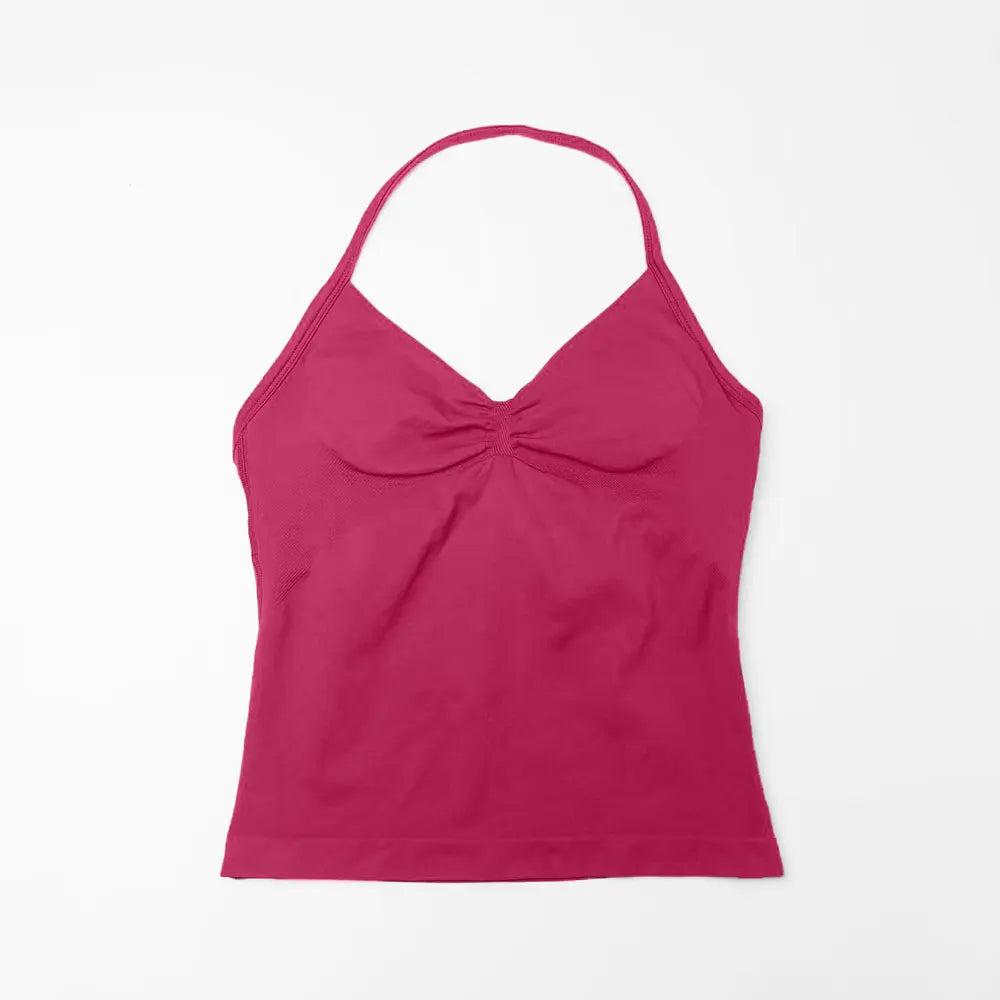 NCLAGEN Open-Back Longline Yoga Tank