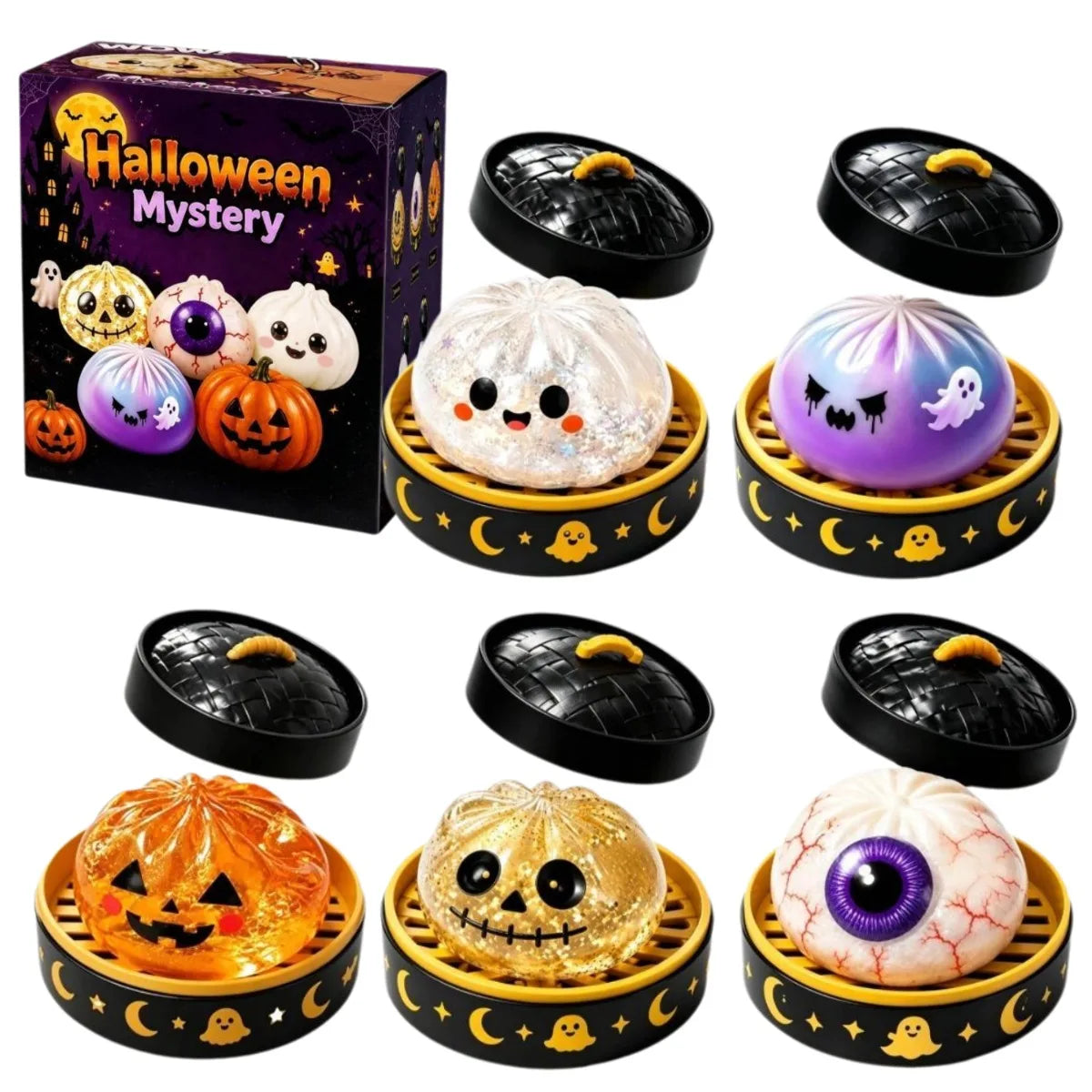 Halloween Dumpling Squishy – 5.5 cm