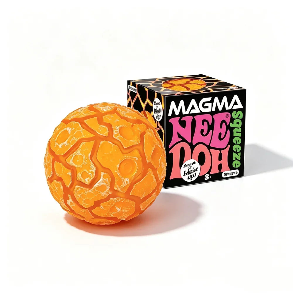 Glitter Magma & Cube Fidget Toys