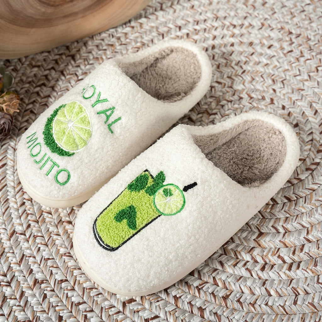 Mojito Plush Slippers