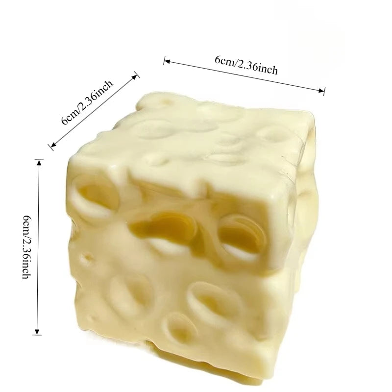 Giant Cheese Squishy – Single & Multipacks