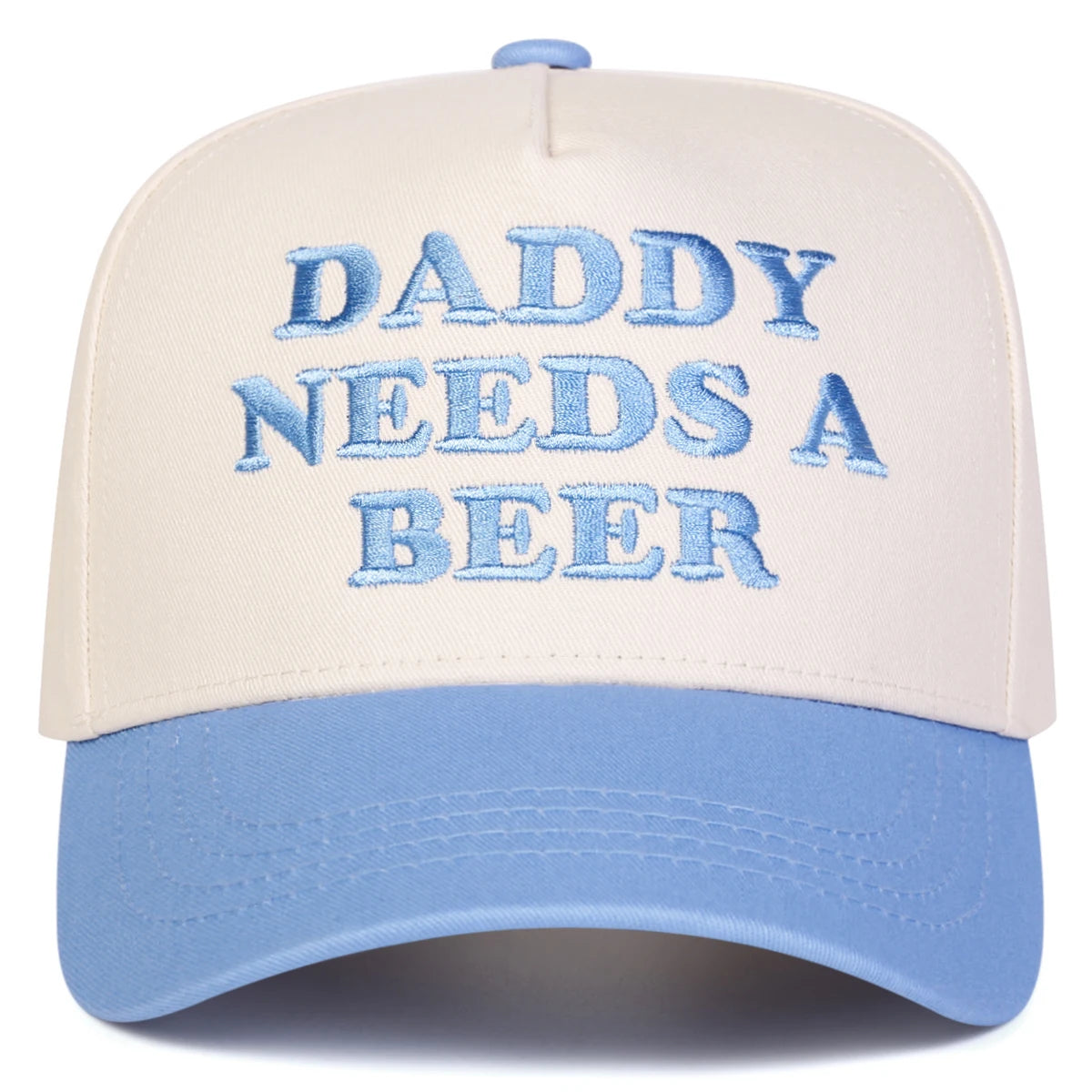 Unisex DADDY NEEDS A BEER Letter Embroidery Baseball Caps Spring Autumn Outdoor Adjustable Casual Hats Sunscreen Hat Sports Cap
