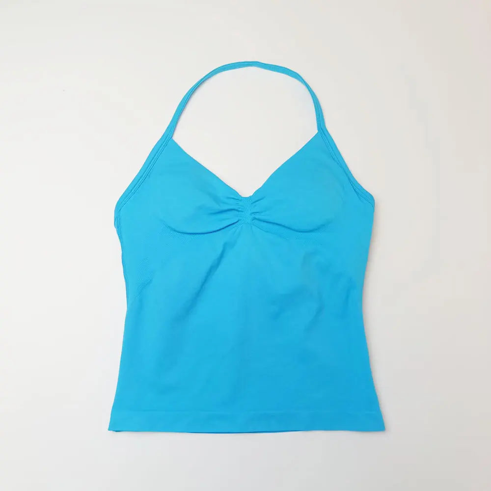 NCLAGEN Open-Back Longline Yoga Tank