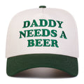 Unisex DADDY NEEDS A BEER Letter Embroidery Baseball Caps Spring Autumn Outdoor Adjustable Casual Hats Sunscreen Hat Sports Cap