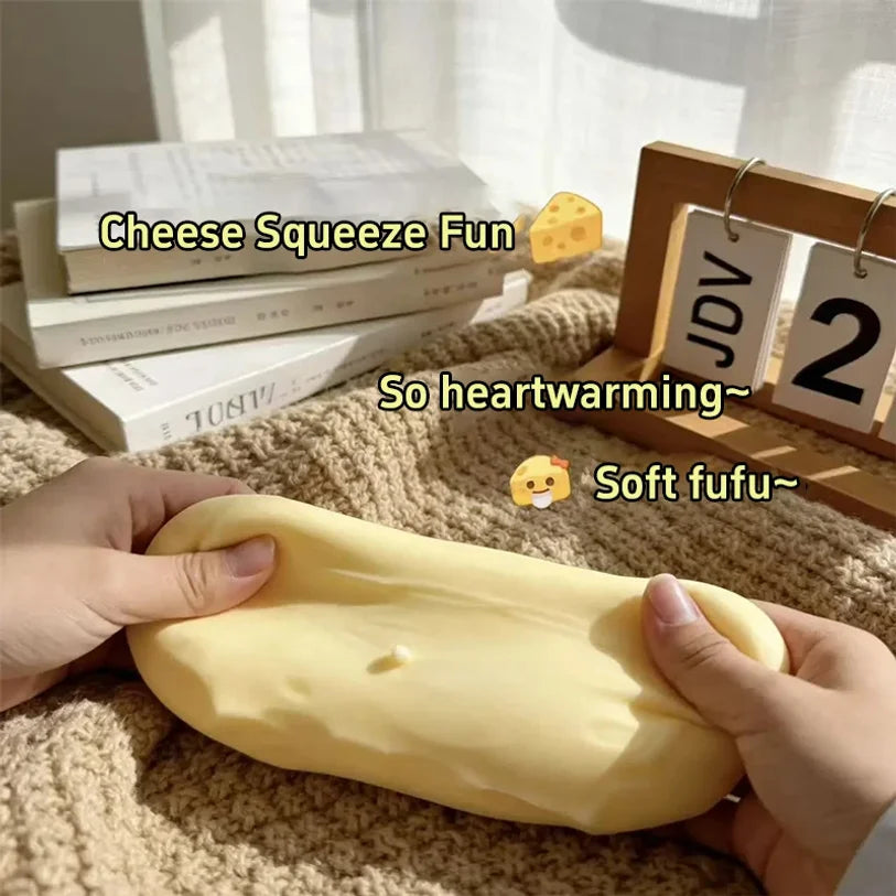 Giant Cheese Squishy – Single & Multipacks
